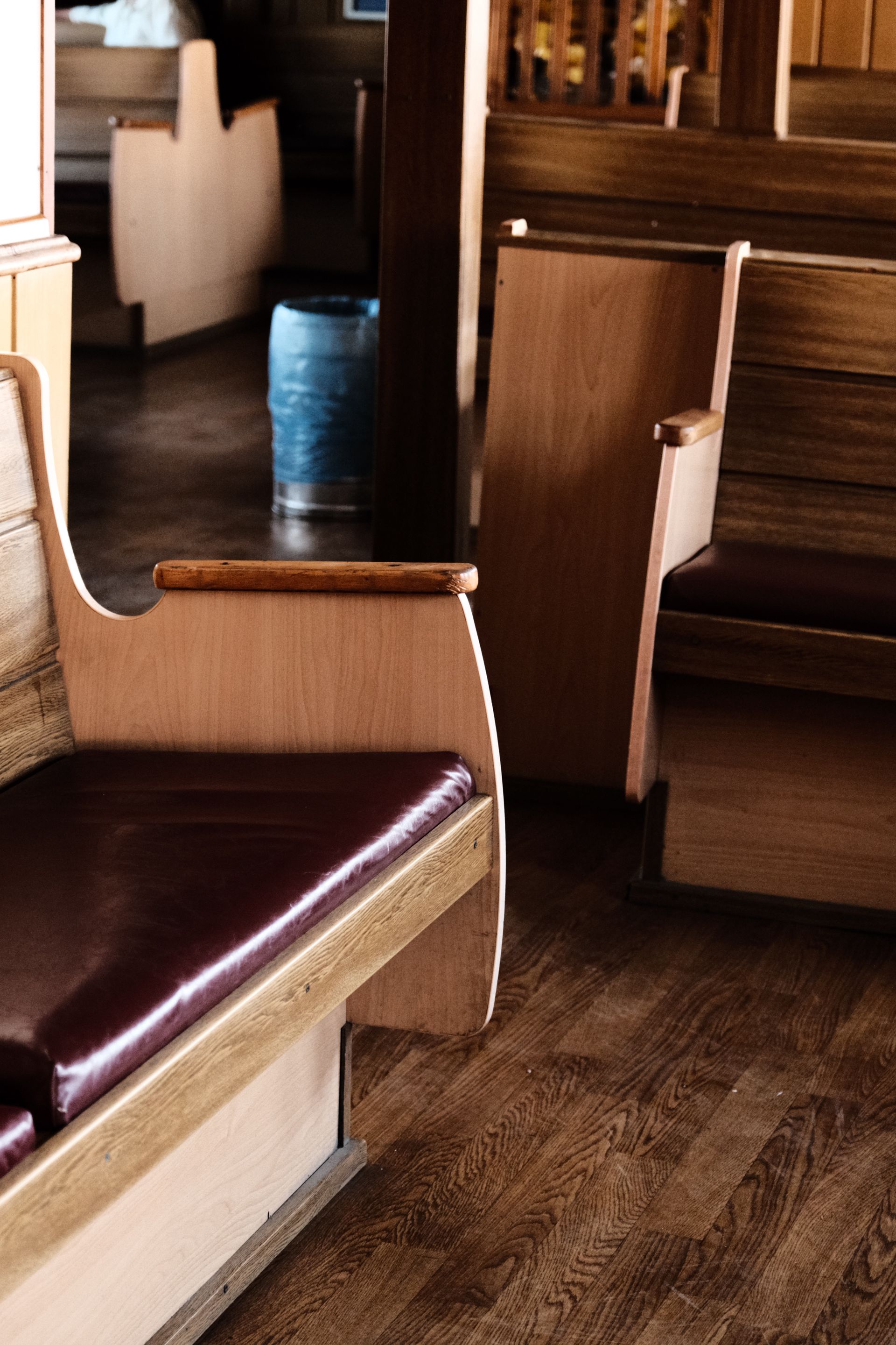 Upholstered bench